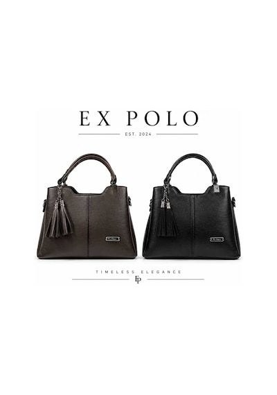 Expolo Ex Polo Kadın Siyah Püsküllü İçi Astarlı 3 Bölmeli Ayarlanabilir Askılı Şık Kadın El Ve Omuz Çantası Yumuşak Deri Çanta Siyah Expolo Ex Polo Kadın Siyah Püsküllü İçi Astarlı 3 Bölmeli Ayarlanabilir Askılı Şık Kadın El Ve Omuz Çantası Yumuşak Deri Çanta Siyah