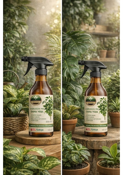 Evergreen Pro Yeşil Bitkiler İçin Organomineral Besin Çözeltisi 500 ML