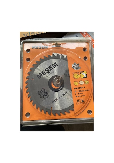 Elmas Uçlu Sunta Kesme Daire Testere 190x2,6 30 Mm 40 Diş