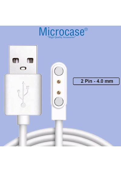 2 Pin 4.0 Mm Konnektör Akıllı Saatler Için Manyetik Şarj -Al2748 2 Pin 4.0 Mm Konnektör Akıllı Saatler Için Manyetik Şarj -Al2748