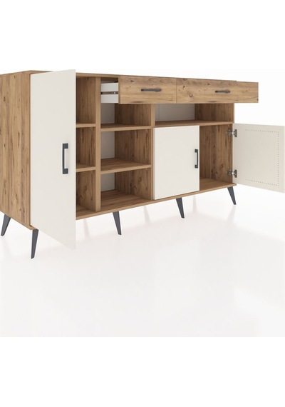 Hyperion Konsol 5 Raflı 2 Çekmeceli 3 Kapaklı 176x44x99 Çam-aytaş Çam-aytaşı/çam Hyperion Konsol 5 Raflı 2 Çekmeceli 3 Kapaklı 176x44x99 Çam-aytaş Çam-aytaşı/çam
