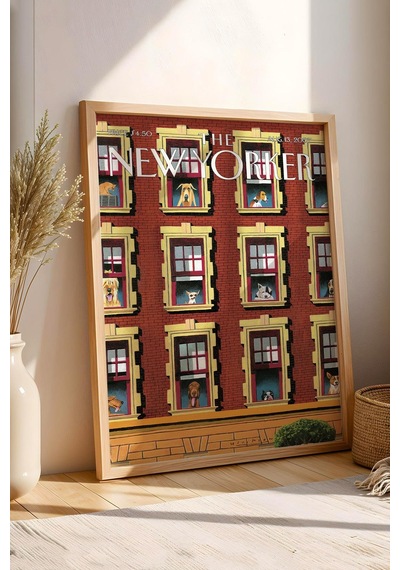 The New Yorker Çerçeveli Tablo August 13 2007