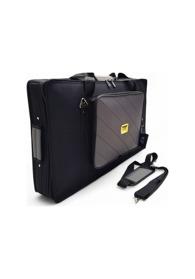 Denon Sc Live 4 Setup İçin Uyumlu Soft Case Taşıma Çantası.gri.
