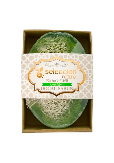 Naturel Doğal Kabak Lifli Çay Ağacı Sabun 120 Gr Diğer