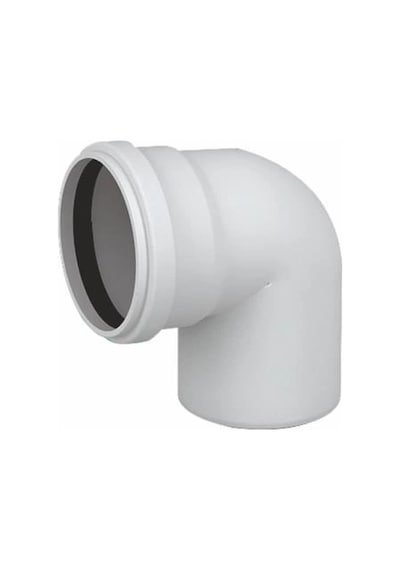 Mey İthalat Pvc Atık Su Borusu 87 Derece 110 Mm 10 Adet Diğer