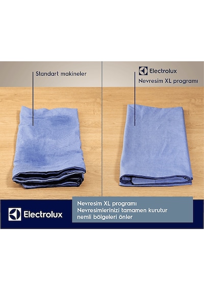 Electrolux EW7D285UT 700 Serisi Delicatecare A+++ Enerji Sınıfı 8 Kg Inverter Isı Pompalı Kurutma Makinesi Beyaz