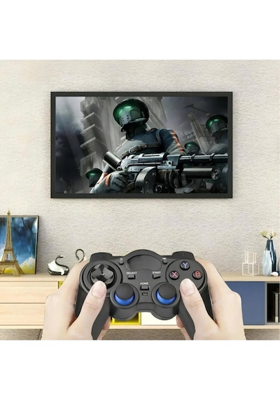 2.4g Wireless Gamepad Kablosuz Oyun Kolu Pc Ps3 Kol Tv Box Android Tv Telefon/tablet
