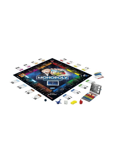 E8978 Hasbro Gaming - Monopoly Ödüllü Bankacılık +8 Yaş