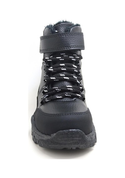 Artico Unisex Çocuk Siyah Kalın Tabanlı Kışlık Trekking Botu