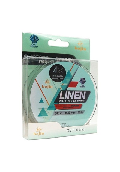 Dft Bojin 4x Linen İp Misina 0.30 Mm 300 M Yeşil