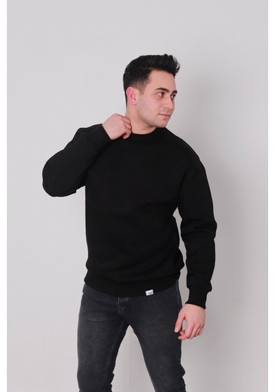 Fk Fashion Fkfashion Sweatshirt 23FK3213 Siyah