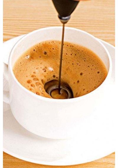 Kablosuz Pilli Kahve Karıştırıcı Süt Köpüğü Ve Latte İçin Taşınabilir Karıştırma Cihazı Paslanmaz Diğer