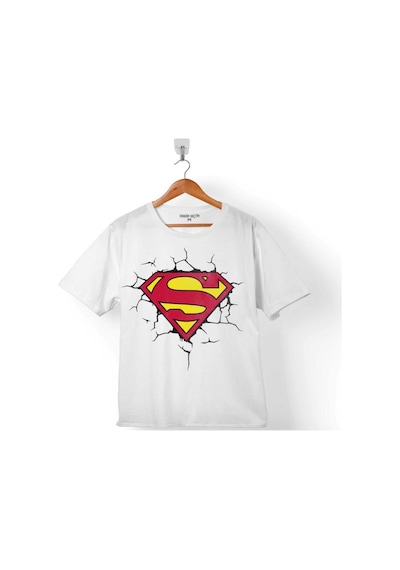 Superman Super Man Logo 3 Boyutlu Çocuk Tişört 001