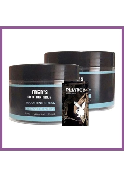 Bezos Süper Mens 2tane 100 Ml Snmp20300 Antiwrinkle Erkek Yüz Cilt Kremi Smoothing Cream + Yanında Jel Rengaren