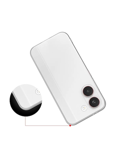 Xiaomi Poco X8 Pro Kılıf Darbe Emici Korumalı Pürüzsüz Esnek Şeffaf Silikon