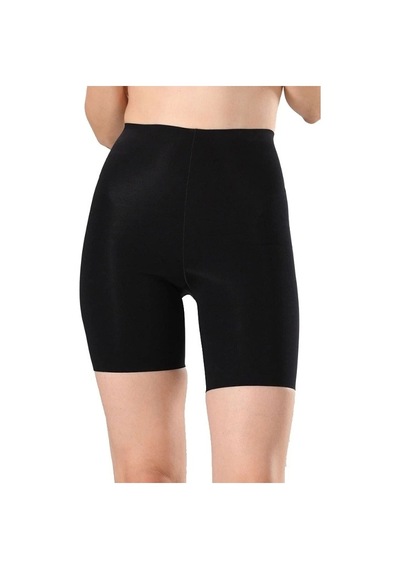Miss Fit 14001 Lazer Kesim Paçalı Korse Siyah