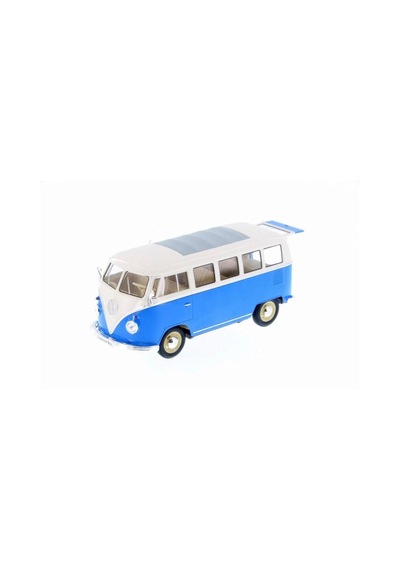 Welly 1:24 Ölçekli Lisanslı Orjinal 1963 Volkswagen T1 Bus Kapıları Açılabilir Model Oyuncak Araba