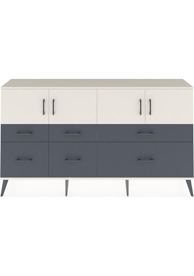 Arges Konsol 4 Raflı 6 Çekmeceli 4 Kapaklı 176x30x99 Aytaşı-aytaşı/antrasit Aytası/antrasıt - Aytası Arges Konsol 4 Raflı 6 Çekmeceli 4 Kapaklı 176x30x99 Aytaşı-aytaşı/antrasit Aytası/antrasıt - Aytası