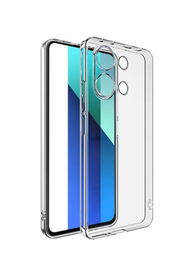 Redmi Note 13 Şeffaf Kamera Korumalı Ultra Slim Tpu Kılıf Şeffaf