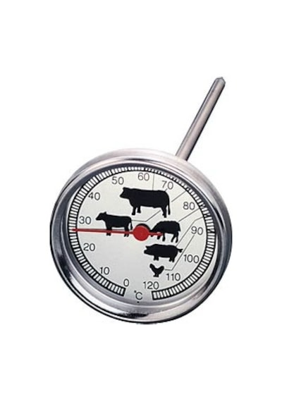 Paslanmaz Çelik Gıda & Bbq. Et. Mangal Termometresi