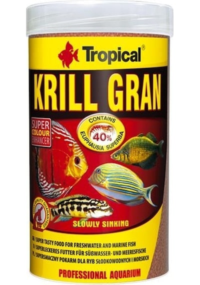 Tropical Krill Gran 250 Gram Balık Yemi -Açık-
