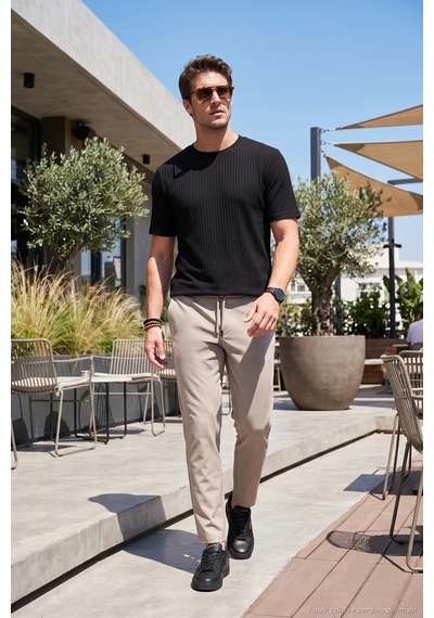 Buratti Pamuklu Regular Fit Normal Bel Pantolon Erkek Pantolon Cf26s615307 Bej
