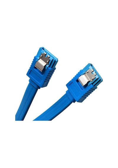 Koodmax Sata 3.0 Data Kablosu Mavi - Sata 3.0 L Tipi Veri Kablo - 2 Adet - 41.5 Cm