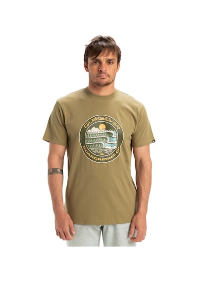 Quiksilver Ev Three Seas Ss Haki Erkek Kısa Kol Gömlek 000000000102115113 Haki