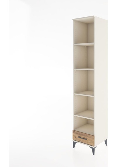 Hyperion Dolap 5 Raflı Tek Çekmeceli 44x44x221 Aytaşı-çam Aytaşı