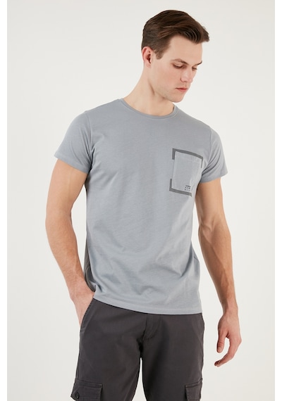 Buratti Erkek T Shirt 541rework Açık Gri Açık Gri