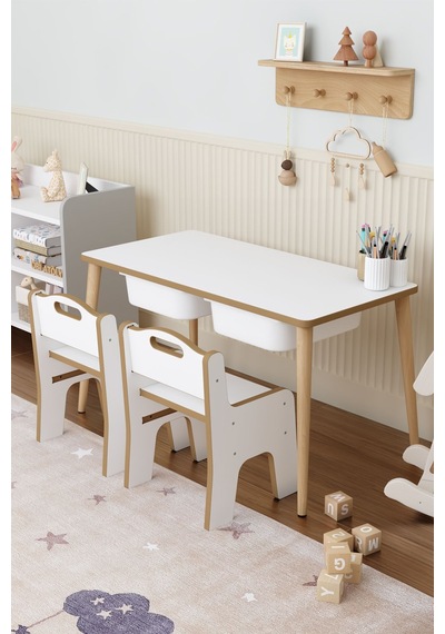 Yaz-sil 2 Çekmeceli Aktivite Masası Çocuk Masası 2 Sandalyeli Çok Renkli Yaz-sil 2 Çekmeceli Aktivite Masası Çocuk Masası 2 Sandalyeli Çok Renkli