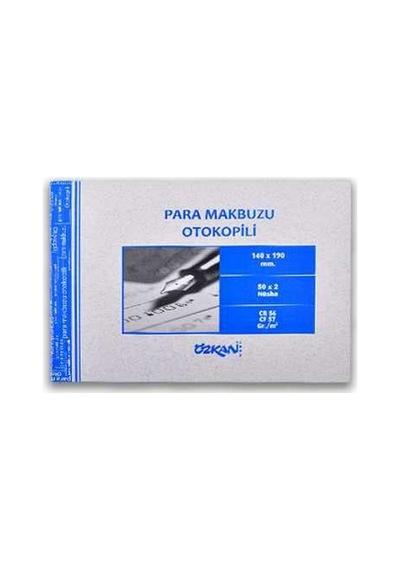 0102 Para Makbuzu Otokopili 1 Adet