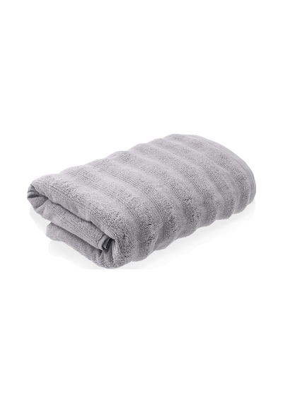 Fine Cotton Gri Banyo Havlusu 140x70 CM