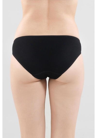 Blackspade 1345 Bayan Comfort Dantelli Siyah Slip Külot