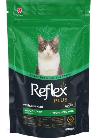 Reflex Plus Hypoallergenic Tavuklu Yetişkin Kedi Maması 400gr