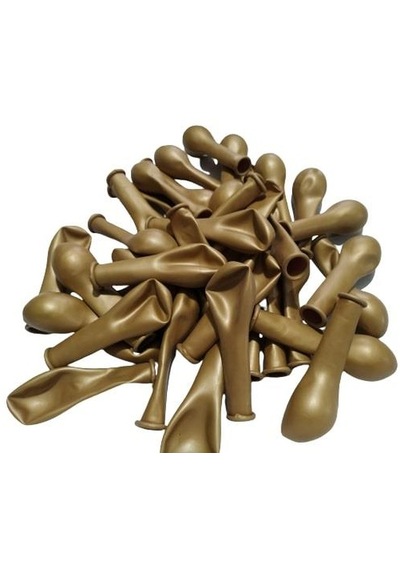 5 İnç Gold Mini Balon 10 Adet