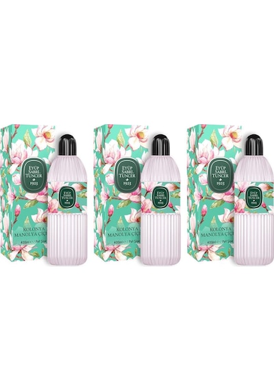 Eyüp Sabri Tuncer Manolya Çiçeği Kolonyası Pet Şişe 400 ML x 3