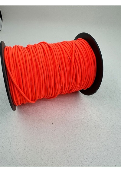Paşateks Yuvarlak Lastik-5 Metre-turuncu