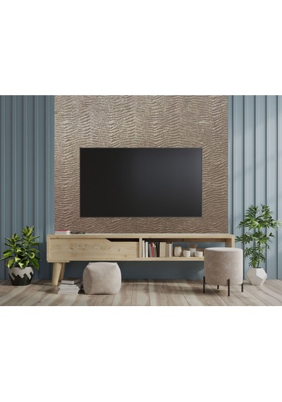 Tink 3d Kendinden Yapışkanlı Akustik Keçe Panel Duvar Kağıdı Desenli 52x98 Cm 2 Adet 1 M² Devetüyü