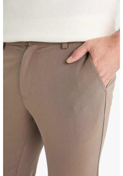 Defacto Tailored Fit Kahverengi Erkek Pantolon C7508ax/bn571 Kahverengi