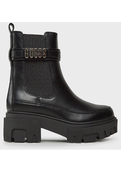 Guess Bayan Bot Fl8yea Ele10 Black Siyah