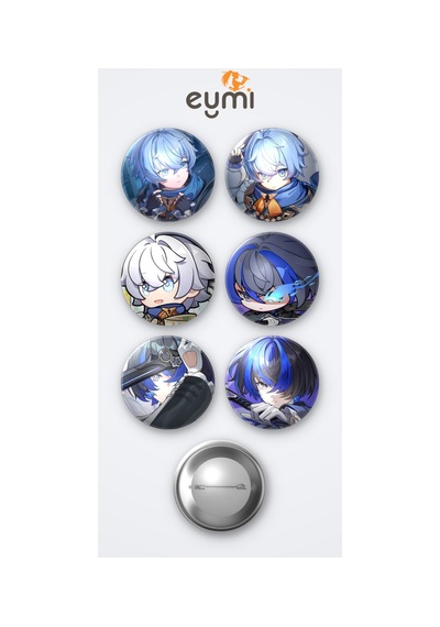 Nte Neverness To Everness Edgar Oyun Rozet Ve Daffodill Oyun Rozet 6'lı Metal Rozet Seti 58mm İğneli Buton Çanta Yaka Rozeti Çok Renkli