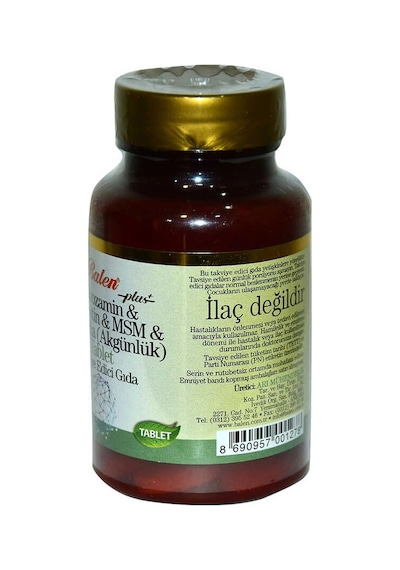 Glukozamin Kondroitin Msm Boswellia 60 Tablet