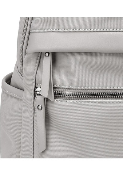 Smart Bags Twill Dimi Kumaş Kadın Sırt Çantası 3332 Vizon