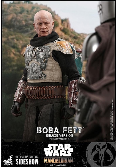 Hot Toys Boba Fett (The Mandalorian) Deluxe Version Sixth Scale Figure 907747 - Television Masterpiece Series 34 – Star Wars: The Mandalorian