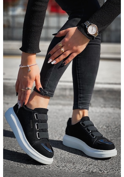 Ch251 Sbt Mirror Suede Erkek Ayakkabı Sıyah Siyah
