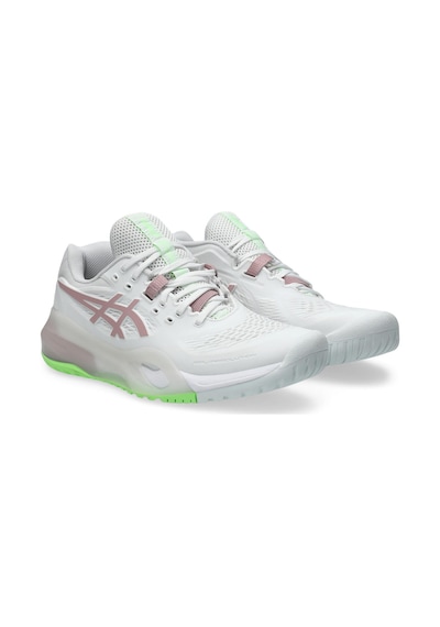 Asics Gel-resolutıon X Kadın White/dark Neptune Tenis Ayakkabısı 1042a279-104 White/dark Neptune