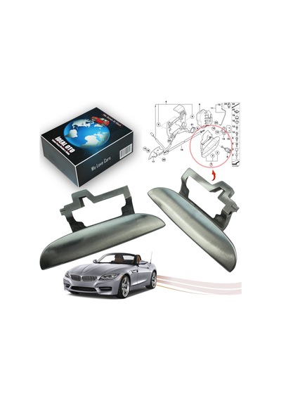 Bmw Z4 E85 2002-2009 Sol & Sağ Dış Kapı Kolu