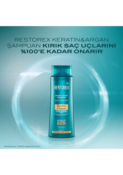 Keratin & Argan Onarıcı Saç Bakım Şampuanı 500ml