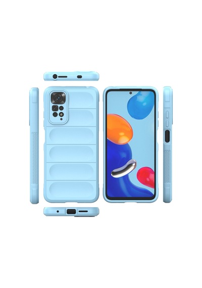 Redmi Note 11 Kılıf Optimum Silikon - Sky Blue Bzsxx00 1